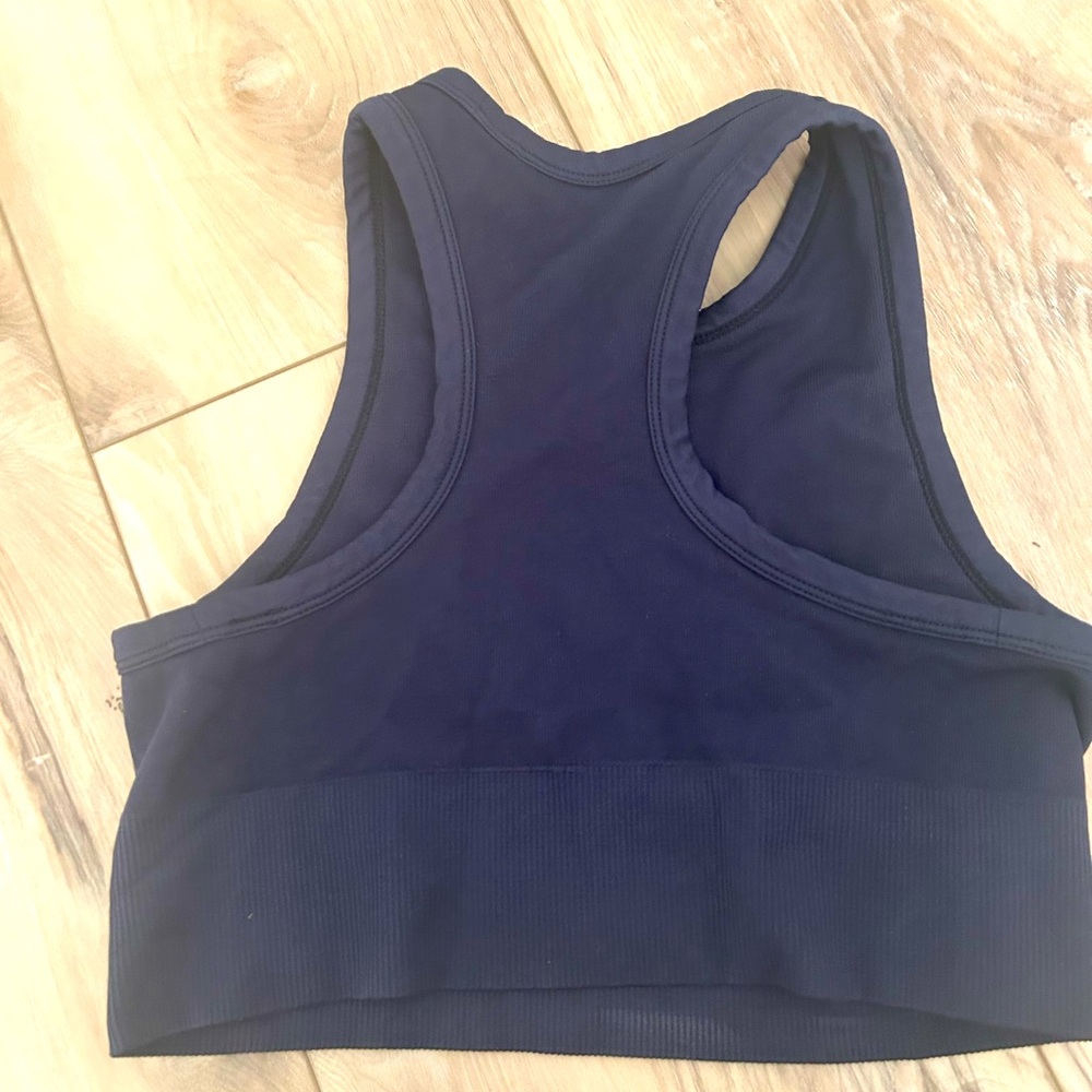 Zella Racerback Ribbed Bra Top - Picture 3 of 3